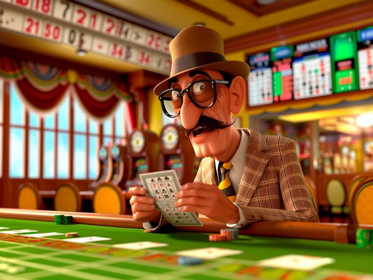 Antarmuka Permainan Angka 4D di platform score casino
